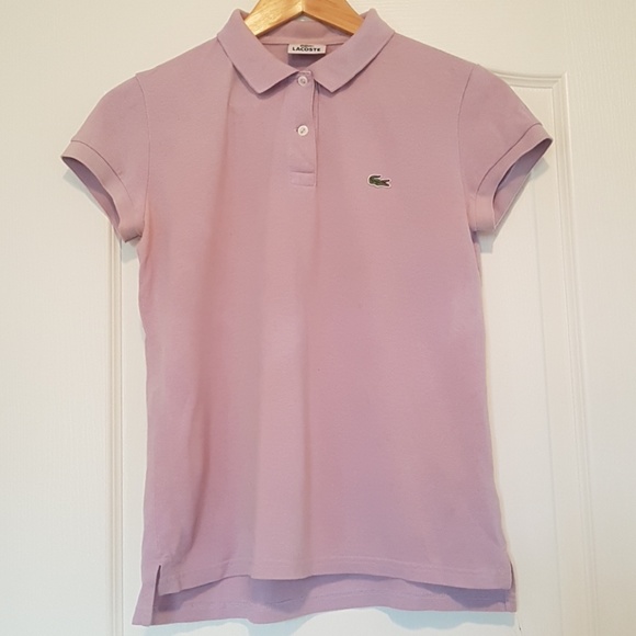Lacoste Tops - 2/$20 Lacoste polo golf top woman size 38 purple